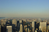 new york view from empire state building - on the roof observatorium